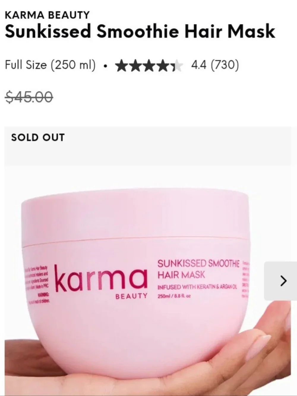 Karma infused keratin